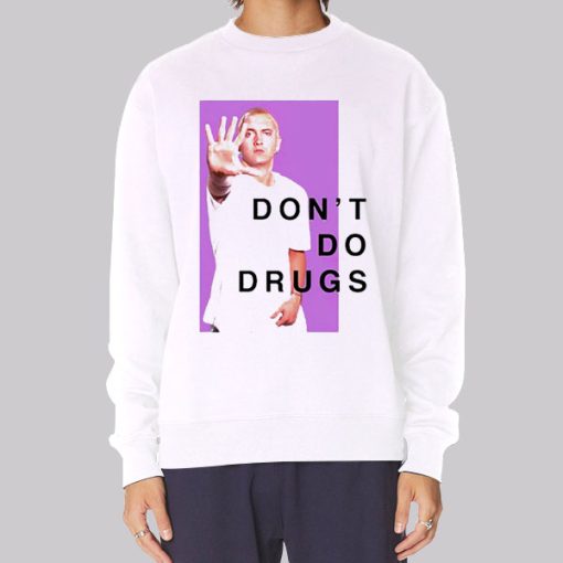 Eminem Photo Don’t Do Drugs Hoodie