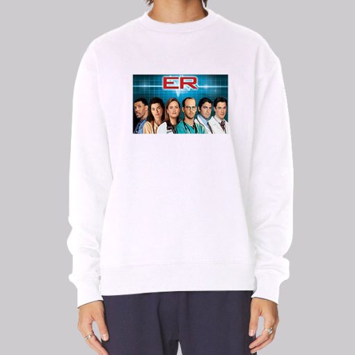 Er TV Show Merch Sitcom Series Hoodie