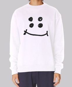 Ericdoa Merch Smiley Face Tattoo Hoodie