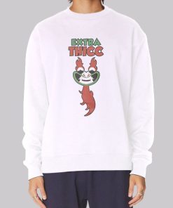 Extra Thick Meme Jack Evil Hoodie