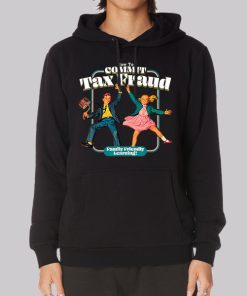 Family Friendly Commit Tax Fraud Hoodie Family Friendly Commit Tax Fraud Hoodie
