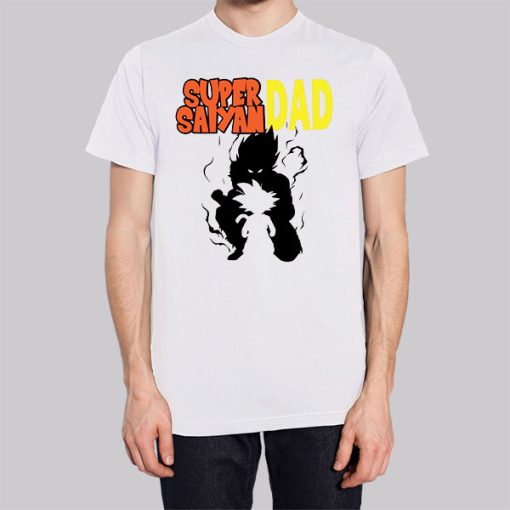 Fan Art Anime Super Saiyan Dad Hoodie