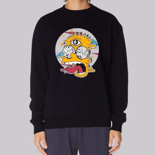 Fan Art Drippy Bart Simpson Hoodie