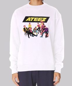 Fan Art Graphic Kpop Ateez Hoodie