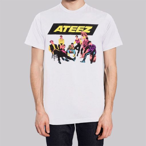 Fan Art Graphic Kpop Ateez Hoodie