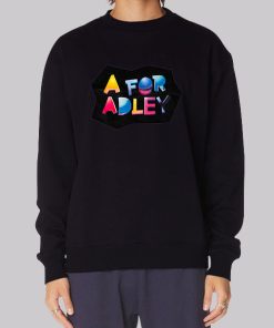 Fan Art Text a for Adley Merch Hoodie