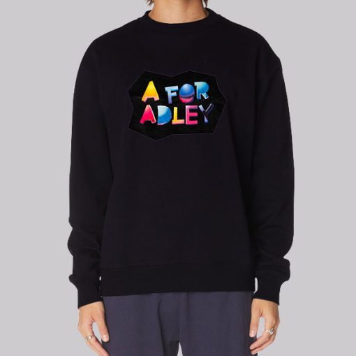 Fan Art Text a for Adley Merch Hoodie