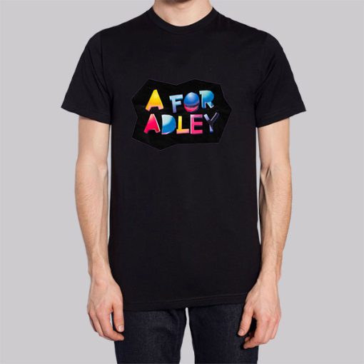 Fan Art Text a for Adley Merch Hoodie