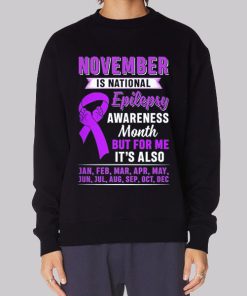 Fight Epilepsy Month Awareness Hoodie