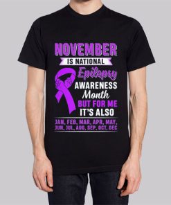 Fight Epilepsy Month Awareness Hoodie 3