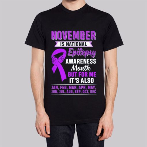 Fight Epilepsy Month Awareness Hoodie