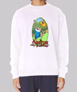 Finn Jake First Dap up Adventure Time Hoodie