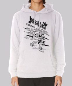 Fire Power Judas Priest Hoodie 3 Fire Power Judas Priest Hoodie 4