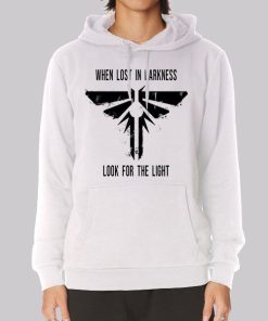 Fireflies the Last of Us Look for the Light Hoodie Fireflies the Last of Us Look for the Light Hoodie