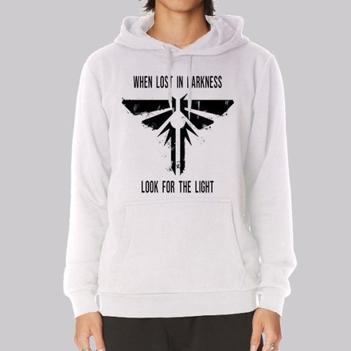 Fireflies the Last of Us Look for the Light Hoodie