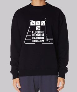 Fluorine Uranium Carbon Potassium Fuck Hoodie