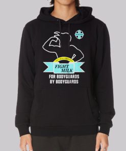 For Bodyguards by Bodyguards Fight Milk Hoodie For Bodyguards by Bodyguards Fight Milk Hoodie