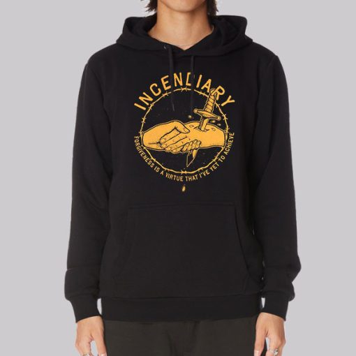 Forgiveness Design Incendiary Merch Hoodie