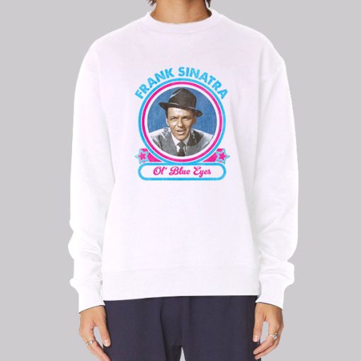 Frank Sinatra Ol Blue Eyes Retro Hoodie