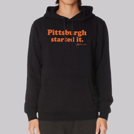 Freddie Kitchens Pittsburgh Started It Hoodie