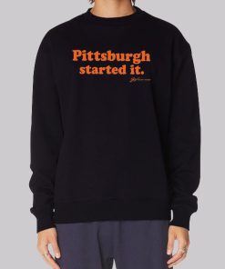 Freddie Kitchens Pittsburgh Started It Hoodie