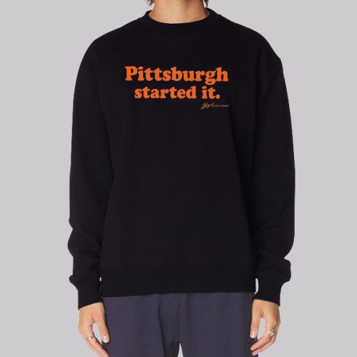 Freddie Kitchens Pittsburgh Started It Hoodie