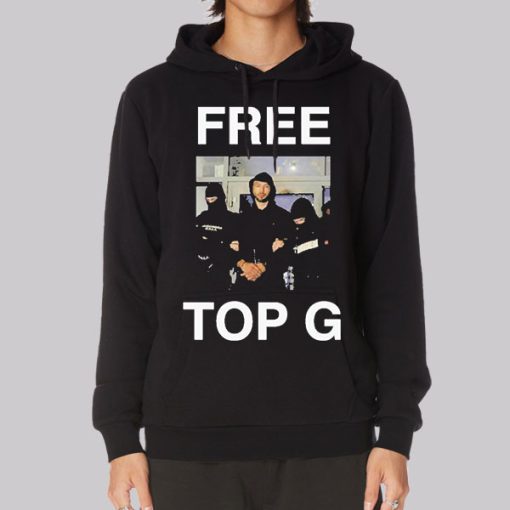 Free Andrew Tate 2024 Free Top G Hoodie