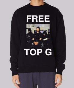 Free Andrew Tate 2024 Free Top G Hoodie