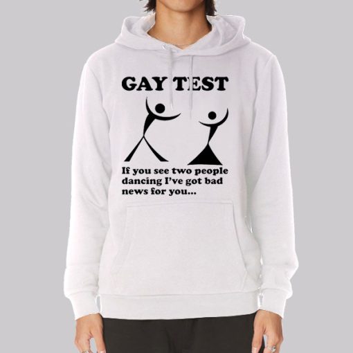 Free Gay Test See People Dancing Hoodie