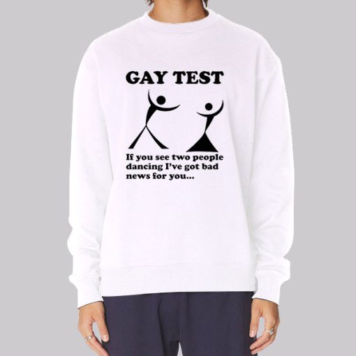 Free Gay Test See People Dancing Hoodie