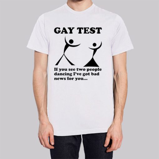 Free Gay Test See People Dancing Hoodie