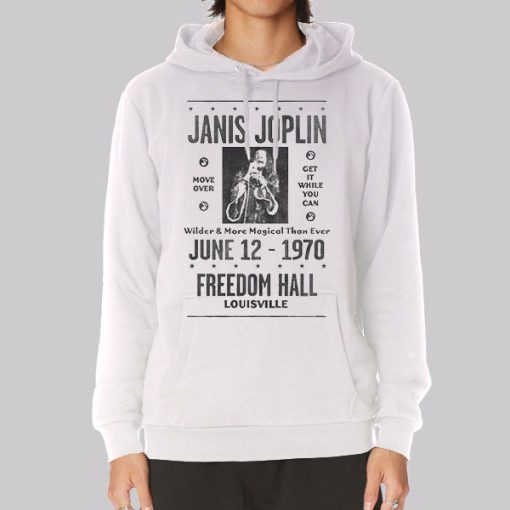 Freedom Hall Janis Joplin Hoodie