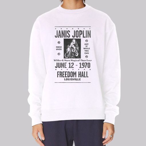 Freedom Hall Janis Joplin Hoodie