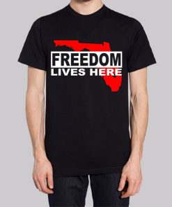 Freedom Lives Here Florida Map Hoodie 2 Freedom Lives Here Florida Map Hoodie 3