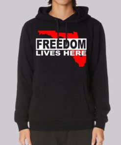 Freedom Lives Here Florida Map Hoodie 3 Freedom Lives Here Florida Map Hoodie 4