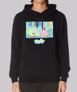 Freeze SquarePants Spongebob Excited Hoodie Freeze SquarePants Spongebob Excited Hoodie