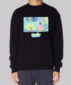 Freeze SquarePants Spongebob Excited Hoodie