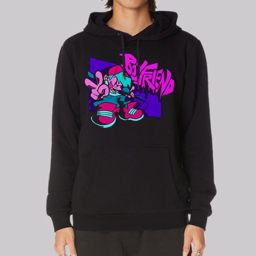 Friday Night Funkin’ Boyfriend Fnf Hoodie