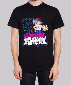 Friday Night Funkin Skid and Pump Hoodie 3