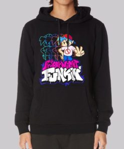 Friday Night Funkin Skid and Pump Hoodie 4