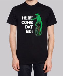 Frog on Unicycle Here Come Dat Boi Hoodie 3