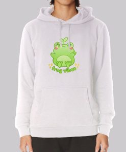 Froggycrossing Merch Frog Vibes Hoodie Froggycrossing Merch Frog Vibes Hoodie