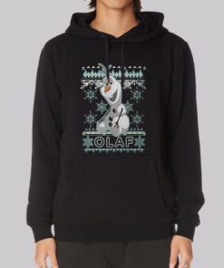 Frozen Snowman Olaf Christmas Hoodie 4