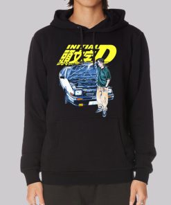 Fujiwara Ae86 Manga Initial D Hoodie Fujiwara Ae86 Manga Initial D Hoodie