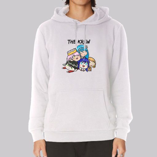 Funneh Merch The Krew Chibi Hoodie