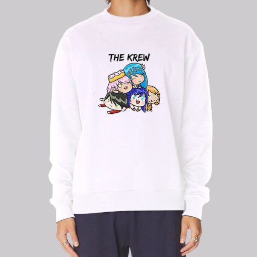 Funneh Merch The Krew Chibi Hoodie