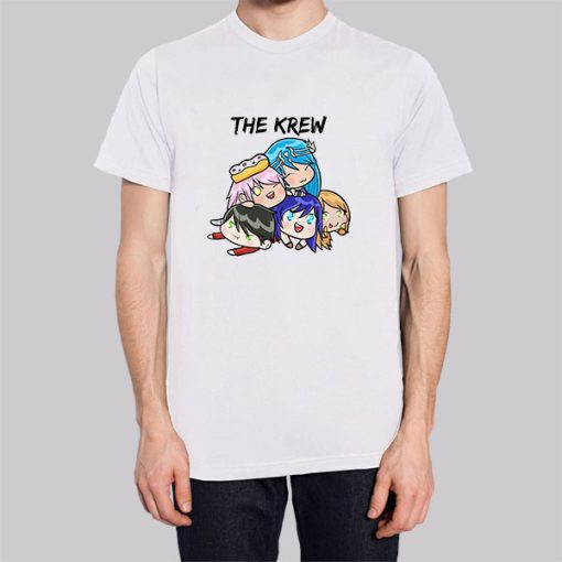 Funneh Merch The Krew Chibi Hoodie