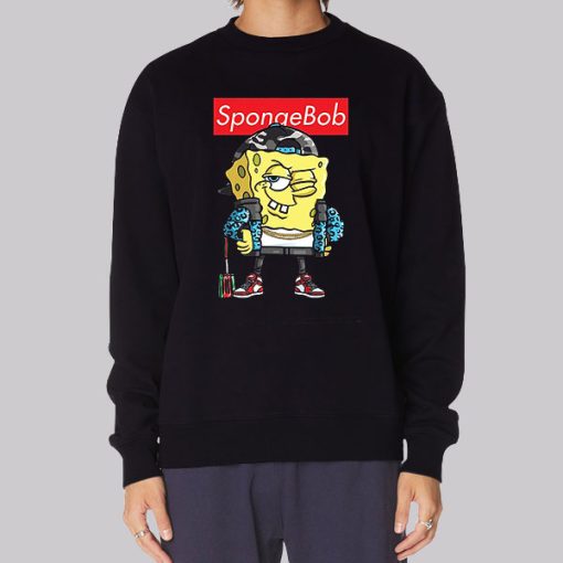 Funny 90s Spongebob Hoodie