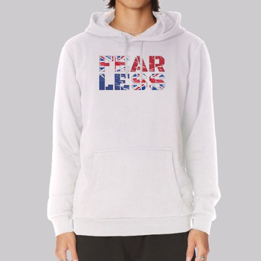 Funny American Flag Fearless Hoodie