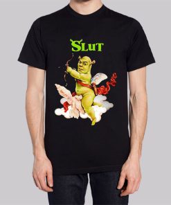 Funny Angel Shrek Slut Hoodie 3